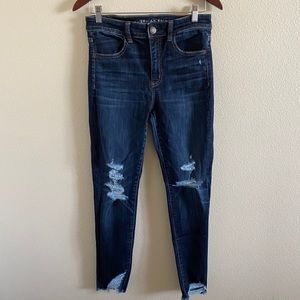 American Eagle high rise jeans